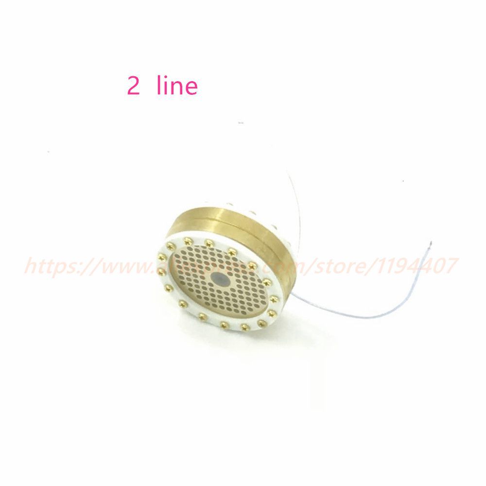 Micrófono condensador de diafragma de cápsula Mylar grande de 34mm, doble cara, M7, K47, K49, K67, K87, K870, montaje para reemplazo DIY de Neumann: Negro