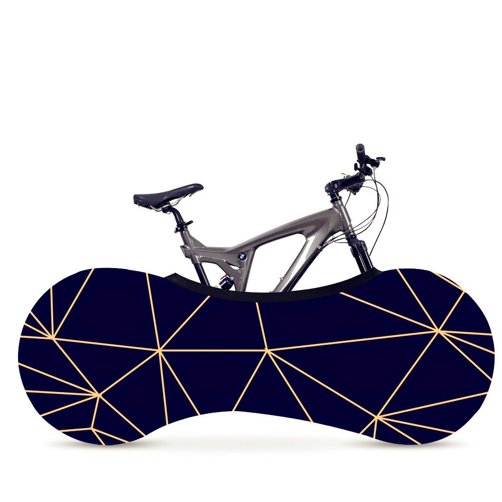 26-29 tommer cykelcover geometric line serie indendørs cykelcover funda cykeltilbehør støvtæt ridsesikker opbevaringstaske: 10