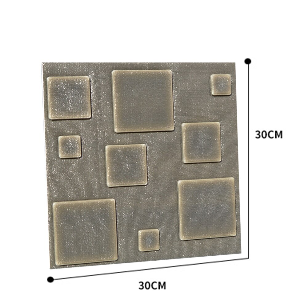 3D naklejki ścienne imitujące cegły DIY wystrój samoprzylepna tapeta wodoodporna dla dzieci pokój sypialnia 3D naklejka ścienna cegła robić Dropship: Szary