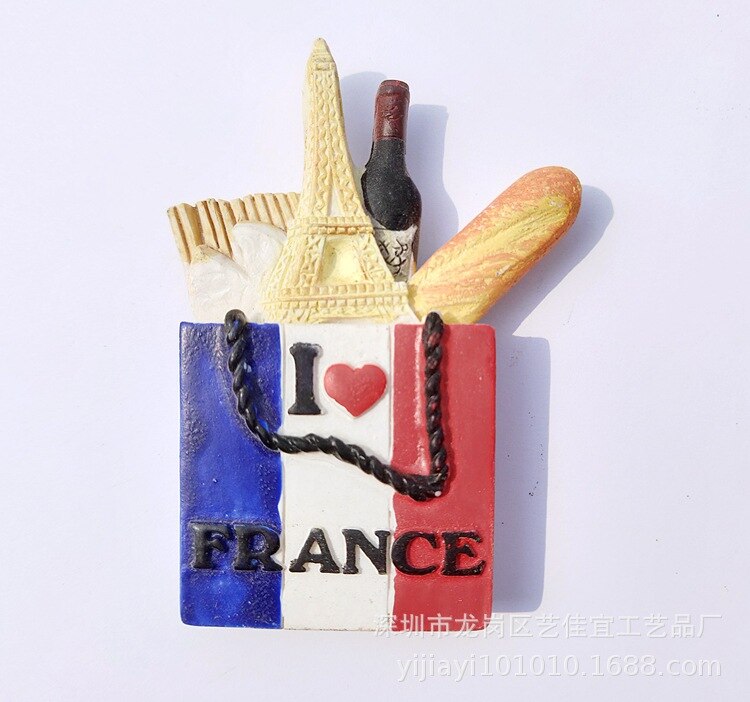 3d Refrigerator Magnets Berlin London Tourism Souvenir Berlin Wall Crafts Magnetic Stickers Paris Souvenir Home Decor Ideas: 4