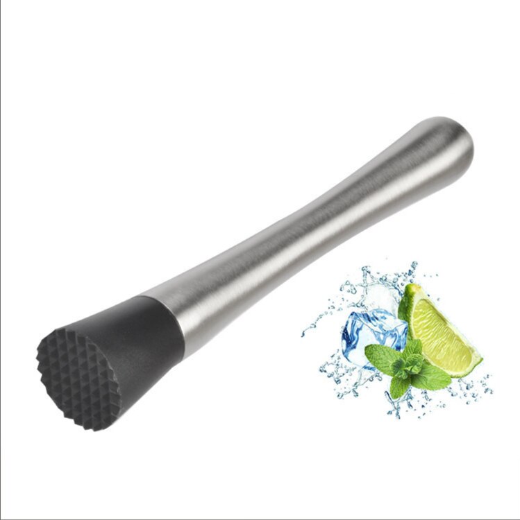 Stainless Steel Broken Popsicle Sanding Cocktail Stick Ice Crusher Lemon Hammer Pounding Popsicle Bar Supplies