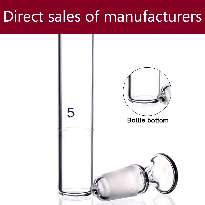 Quarz reagenzglas mit deckel (15 ml)
