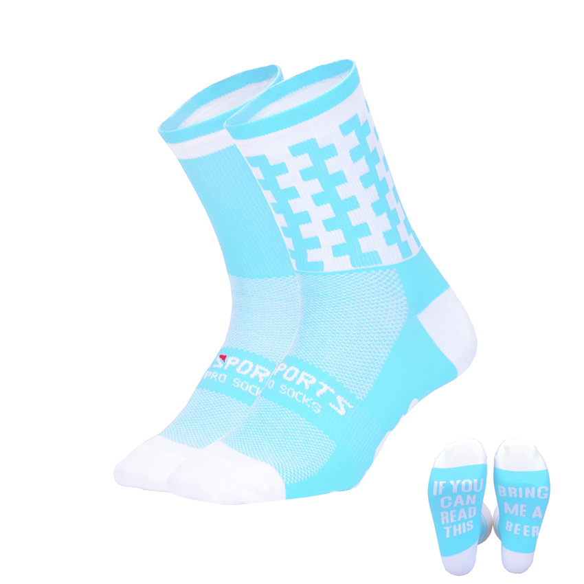 DH SPORT Lustige Lauf Socken Professionelle Sport Socken Frauen Männer Stilvolle Radfahren Kompression Camping Klettern Socke 38-45