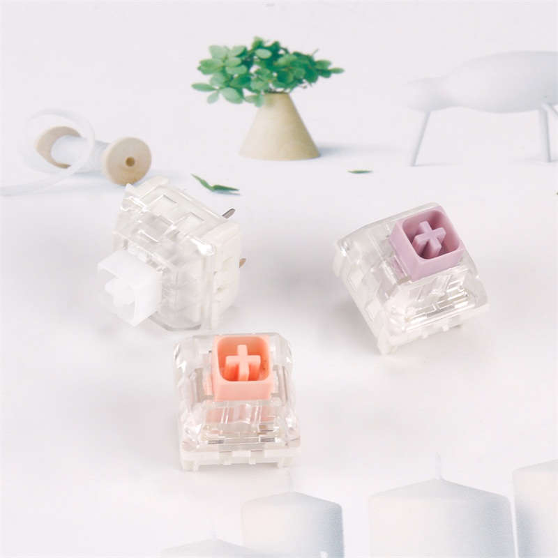 Hako true Violet /clear/Pink Mechanical keyboard Switches