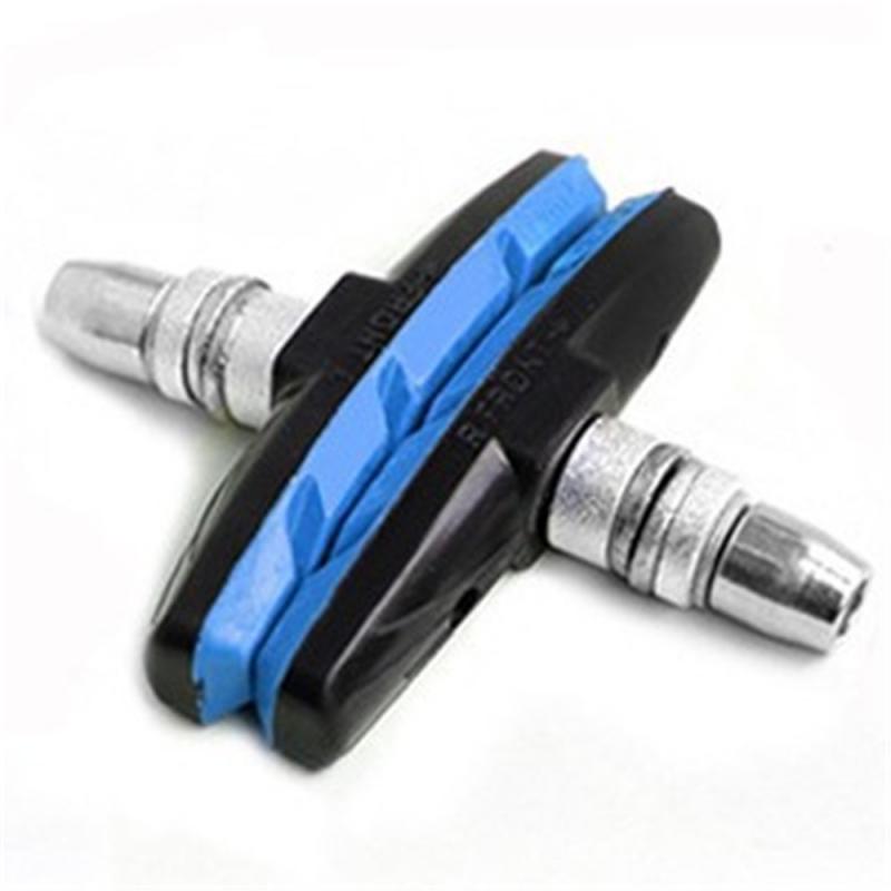 1 Pairs(2 Pcs) V Brake Blocks Mountain Bike Brake Blocks Pads Durable Bicycle Silent Brake Pads Long-lasting Performance: blue 1pair
