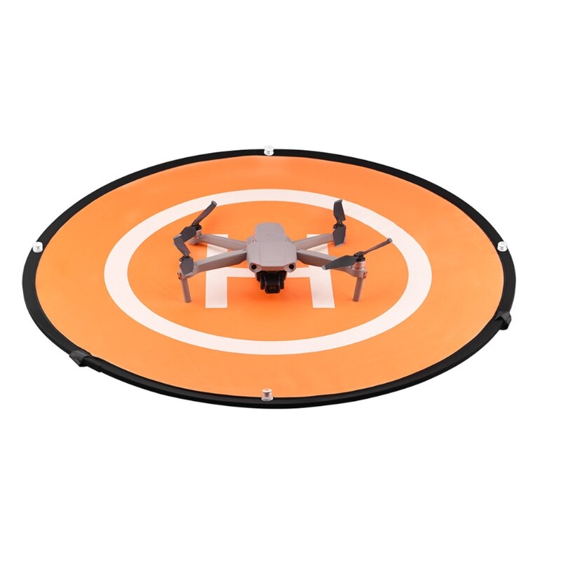 Universal drone natflyvning lys passer lysende tilstand landing pad 75cm parkerings forklæde til mavic air 2 mavic mini pro