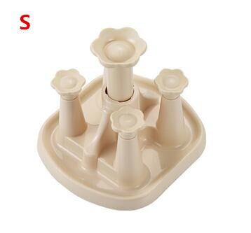 Bloem plastic beker opbergrek bekerhouder huishoudelijke glazen mok lekbak babyfleshouder standaard plank: B