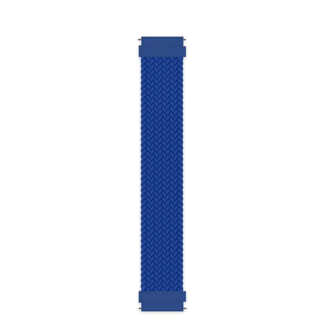 Correa de nailon para Honor Watch GS Pro, Correa trenzada de un Solo bucle para Huawei Honor Watch GS Pro, Correa de repuesto: S / Atlantic Blue