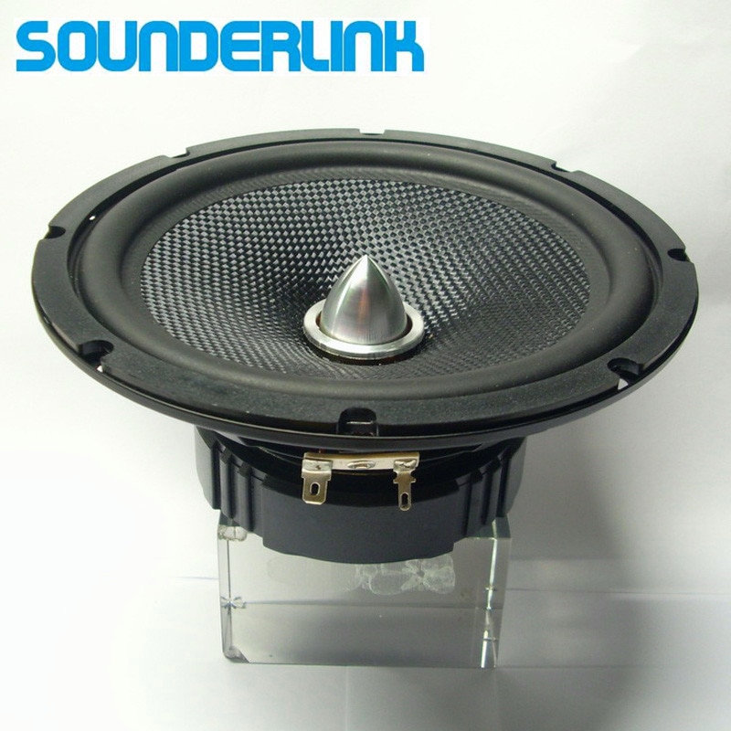 Sounderlink 6.5 Inch Hifi Volledige Range Speaker Aluminium Bullet Pijl Tweeter Unit Sets Kapton Kegel