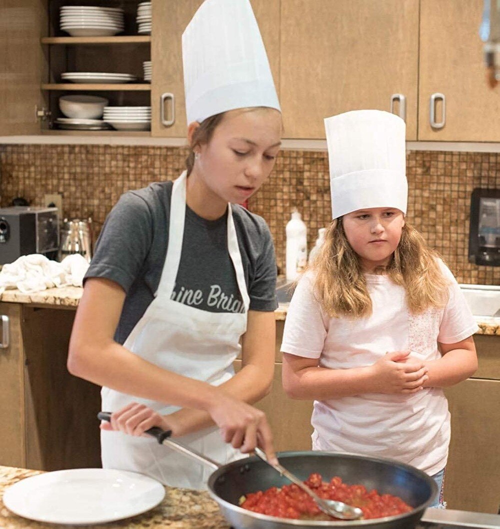 20 Stuks Wegwerp Verstelbare Chef Hoeden Wit Tall Keuken Koken Chef Cap Voor Kinderen Feestartikelen