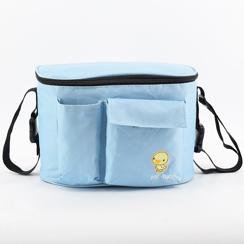 Carrinho de bebê pendurado saco da mãe e do bebê acessórios de transporte múmia com mais grosso forrado yyt323: Blue Duck