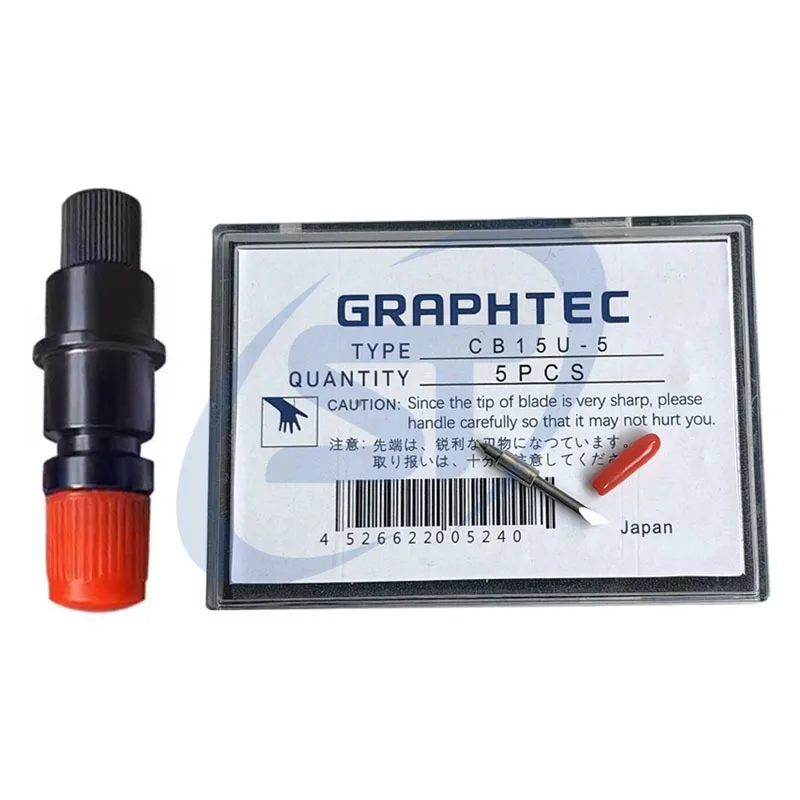Graphtec CE5000 CE6000 CE3000 FC8600 FC8000 Vinyl Cutting Plotter CB09 CB15 CB09UA-5 CB15U-5 Cemented Carbide Blade Knife Holder: 32mm