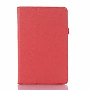 Odwróć PU skórzane etui do Samsung Galaxy Tab A7 10.4 cal 2020 pokrywa dla Samsung Galaxy Tab A7 SM-T500 SM-T505 T507 Tablet Case: Red