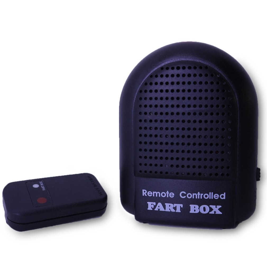 Funny Tricky Electronic Remote Fart Box Series Control Woody Authentic-sounding Magnetic Fart Box