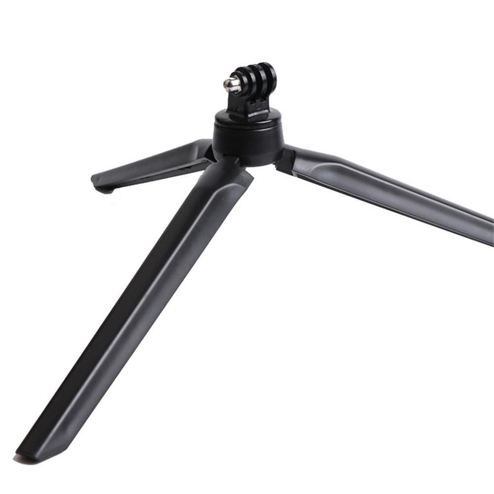 Mini trípode para cámara deportiva Gopro Hero 5/6/7/8, palo de selfi de escritorio, Micro soporte de mesa, soporte para teléfono SLR: Naranja
