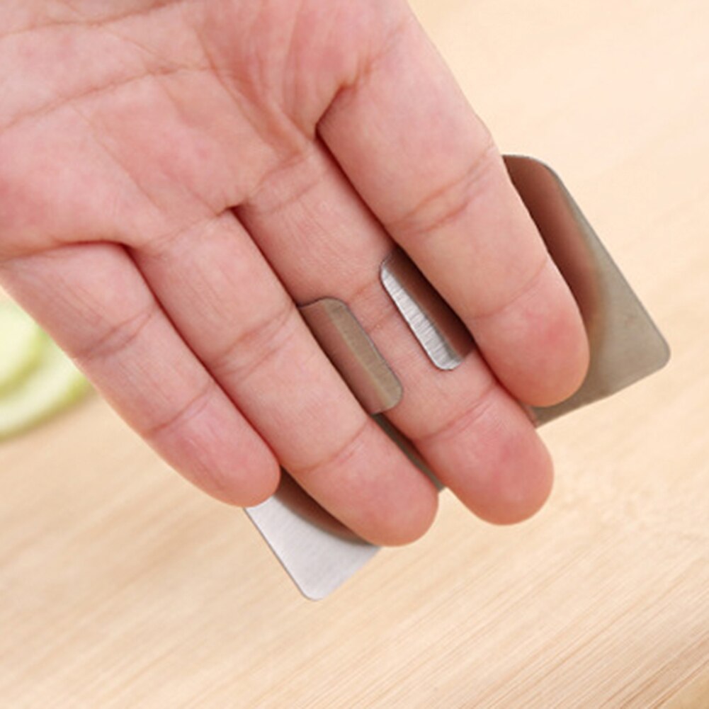 Fingerschutz - Edelstahl Hack- & Schneidschild - Küchenwerkzeug