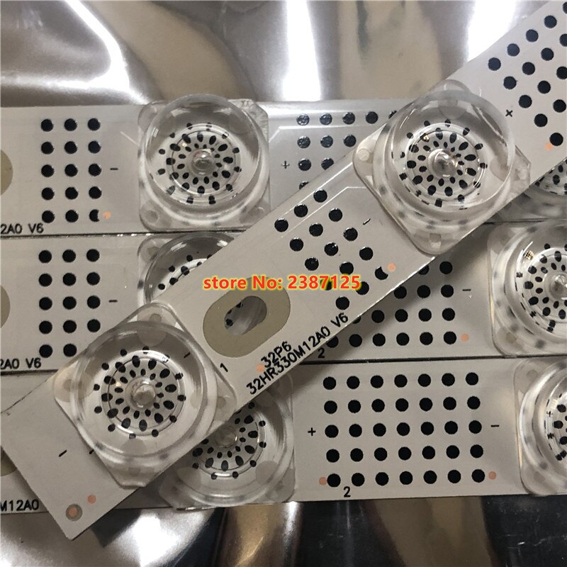 Led Backlight Strip 12 Lamp Voor Tcl 32 "Tv LVW320NEAL 32HR330M12A0 V3 4C-LB3212-HR01J 32P6 32P6H 32P6H 6V/led