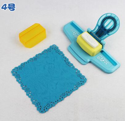 Grote Fancy grens embossing punch scrapbooking handgemaakte rand apparaat DIY papier cutter Craft perforadora de papel YH30: 04