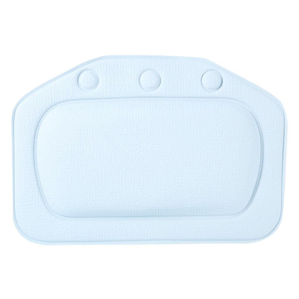 Miękka poduszka robić wanny zagłówek wodoodporna poduszka robić kąpieli z pcv przyssawki zagłówek na głowę: 5