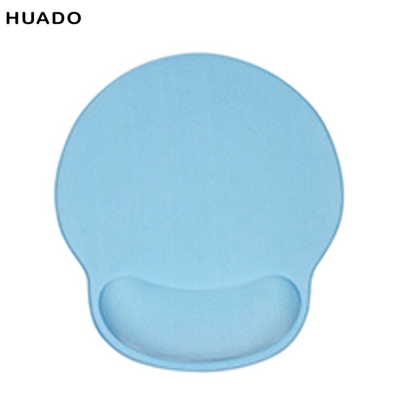 Ergonomie Mauspad aus Memory-Schaum mit Handgelenkauflage, Hand- und Handgelenk-Mauspad, rutschfeste Gummiunterseite: Black