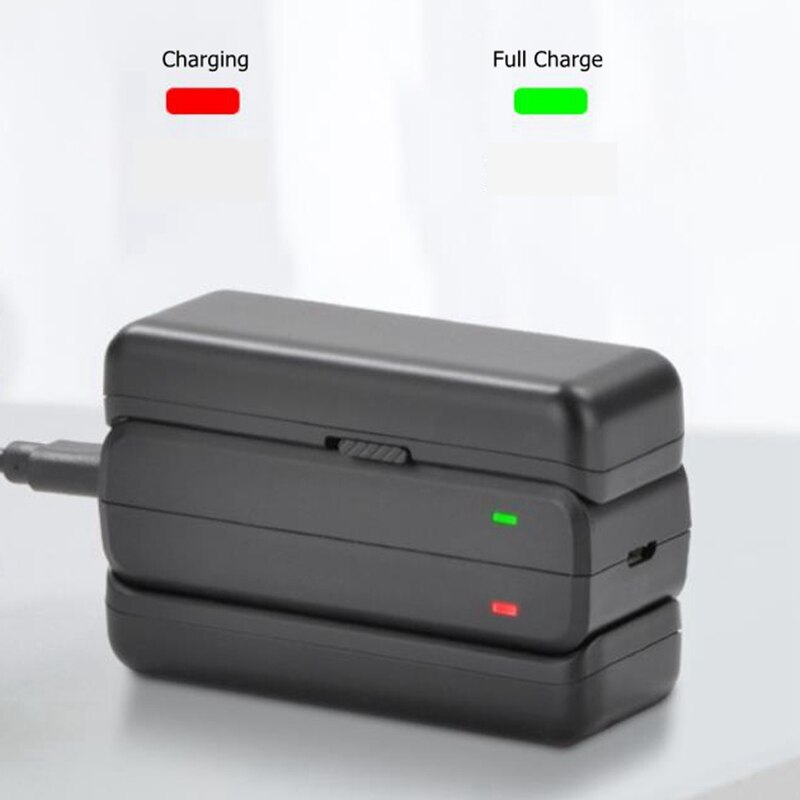 1/2/3 pces 1190mah insta 360 r base de bateria de lítio + micro/tipo-c porto carregador duplo para insta360 um r 4k/1-Polegada/360 acessórios