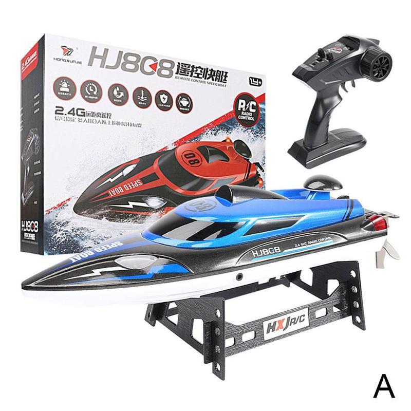 Rc Racing Boot 2.4Ghz Afstandsbediening Boot Elektrische Speedboot Speelgoed Control Kids Speelgoed Rc Waterdichte Hoge remote Outd G0V7: A