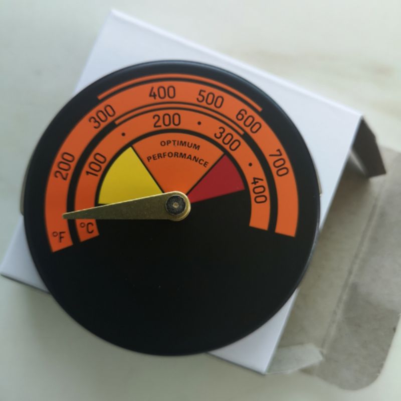 Magnetovn termometer ovn temperaturmåler til pejs