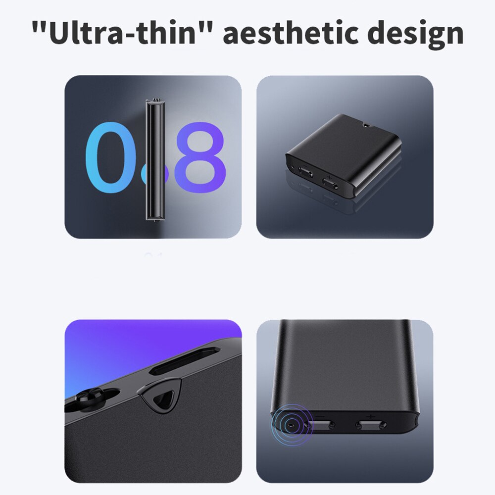 Q63 Audio Recorder Noise Reduction High-definition Mp3 Player Record Mini Intelligent Activation Digital Recording