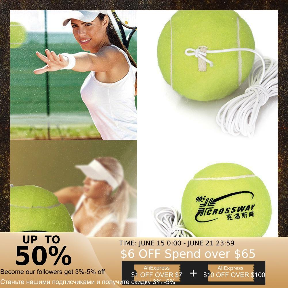 Professionele Beginner Training Praktijk Rebound Tennis 3.8 M Touw Training Bal Bal Machine Rubber Elastische Met A3V7