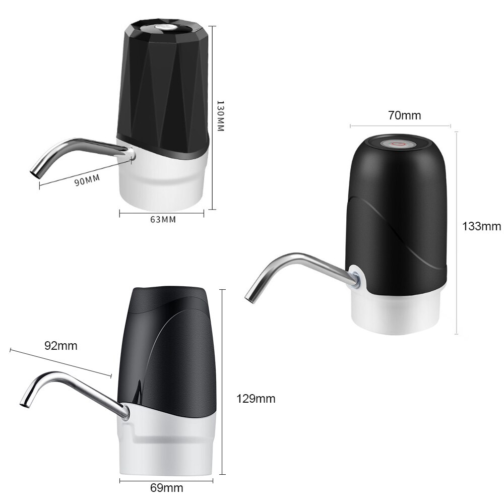 Bottled Water Automatic Water Suction Device USB Charging Electric Water Heater Small Intelligent Water Pump 1pcs