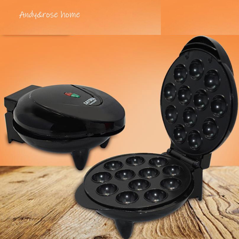 220V EU Mini Electric Cupcake Maker Muffin Small Cup Lollipop Cake Baking Machine Waffle Breakfast Pan Eggs Tart Ball Oven