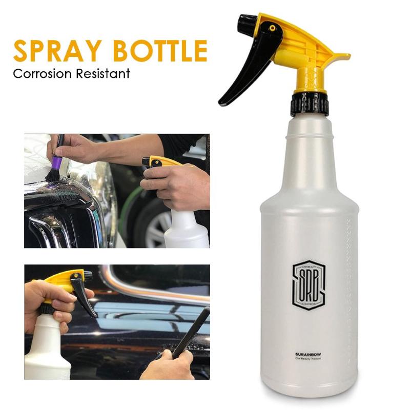 750Ml Auto Wassen Hand Druk Spray Fles Corrosiebestendig Spuit