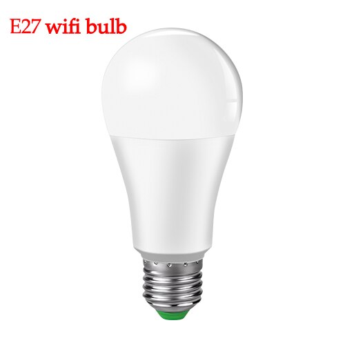 E27 B22 Wifi Clever LED-lampe 15W Intellegent Warnen Beleuchtung Dimmbare LED Lampe App Steuer Arbeit mit Alexa Google assistent: E27 / kalt Weiß / 3 PC