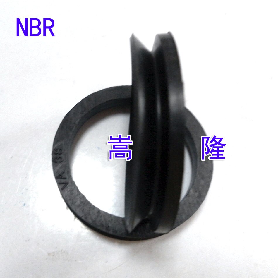 VA V-RING Roterende afdichting Water rubber ring NBR VA3 VA4 VA5 VA6 VA8 VA10 VA12 VA14 VA16 VA18 VA20 VA22 VA25 VA28 VA30