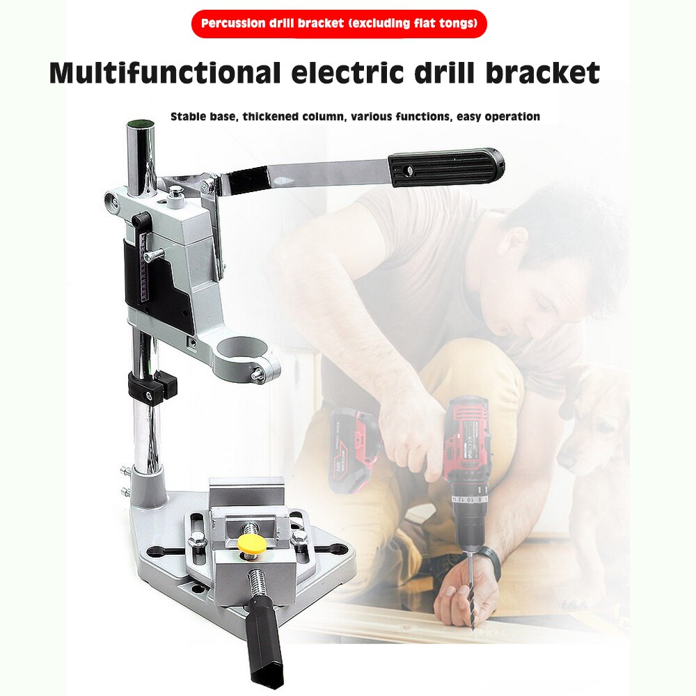 Handboor Beugel Multifunctionele Bankje Boor Beugel Speciale Platte Neus Tang Voor Kolomboormachine Tafel Tang Elektrische boor Stand