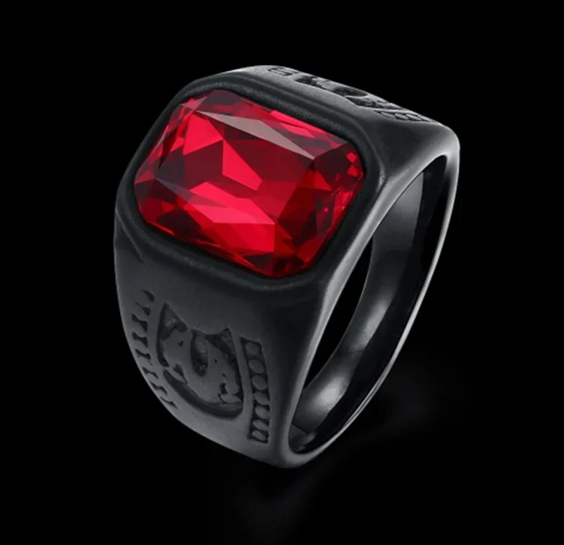 2023 Koperen Open Verstelbare Ringen Amber Edelsteen Persoonlijkheid Hoge Sieraden Turkije Mode Luxe Heren High-end Trouwringen