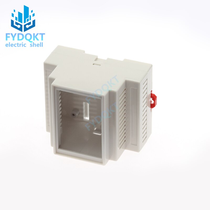 1PC DIN Rail PLC Junction Box Plastic Electronics Box Chassis case 88x72x59mm 35-Rail Mounting Instrument Housing