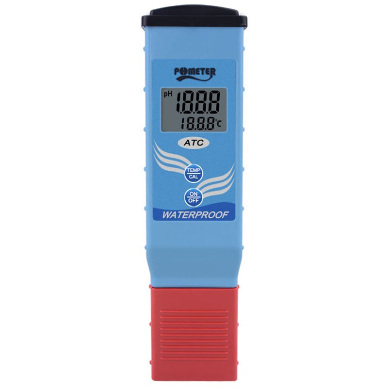 PH-097 Waterproof PH Meter High Precision Digital Water Analyzer PH/Temperature Dual Displayed Test Pen: Default Title