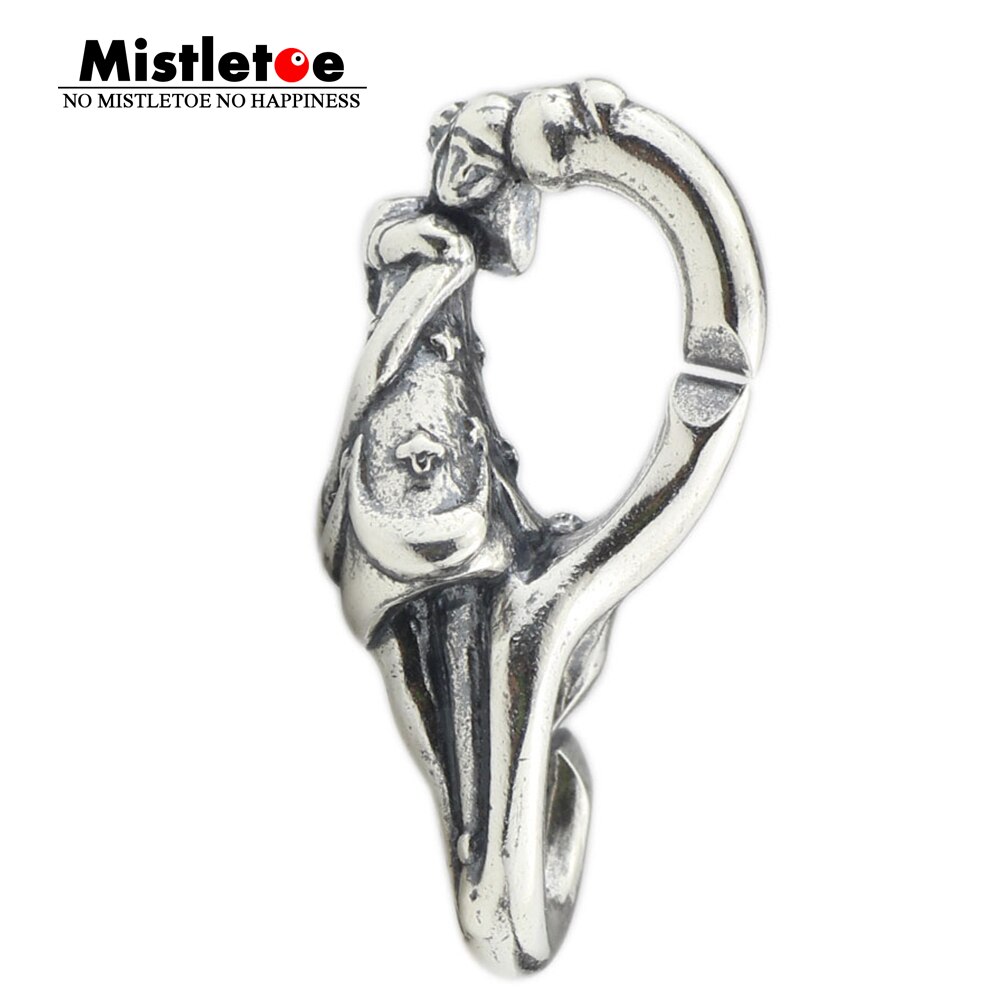 Mistel 925 Sterling Silber X doube silve Link Fit Europäischen Armband Schmuck