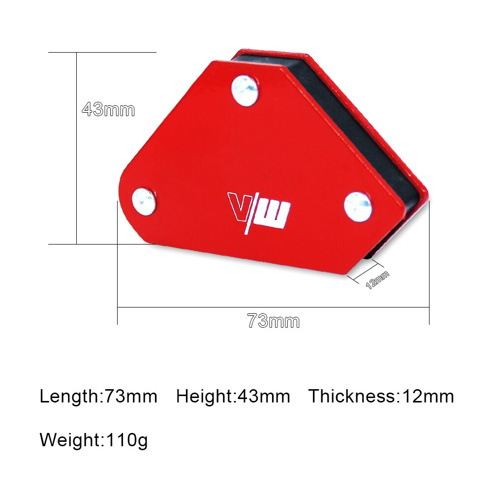 Welding Magnet Holder Set 4pcs Welding Positioner Multi Degrees Soldering Locator 45/90/135 Degrees