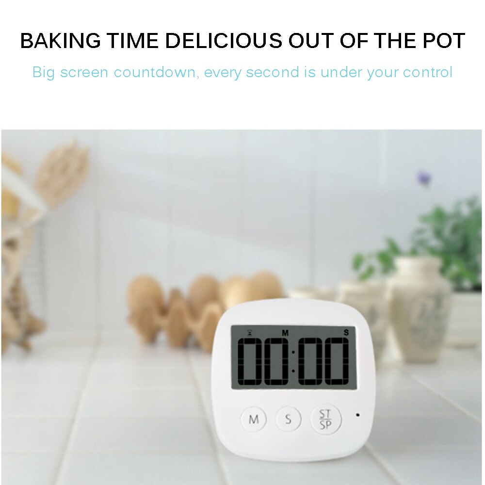 Kitchen 2 In 1 Timer Digital Kitchen Timer Magnetic Electronic Timer And Stopwatch Sounding Alarm