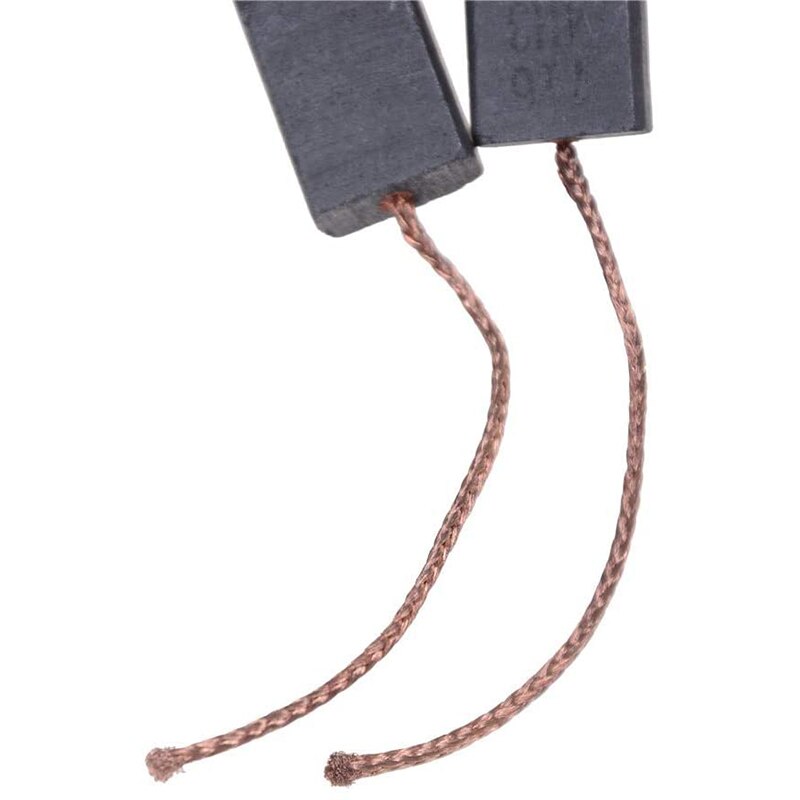Black Carbon Brush Motor Washing Machine Carbon Brushes For Siemens Washing Machine 8Pcs