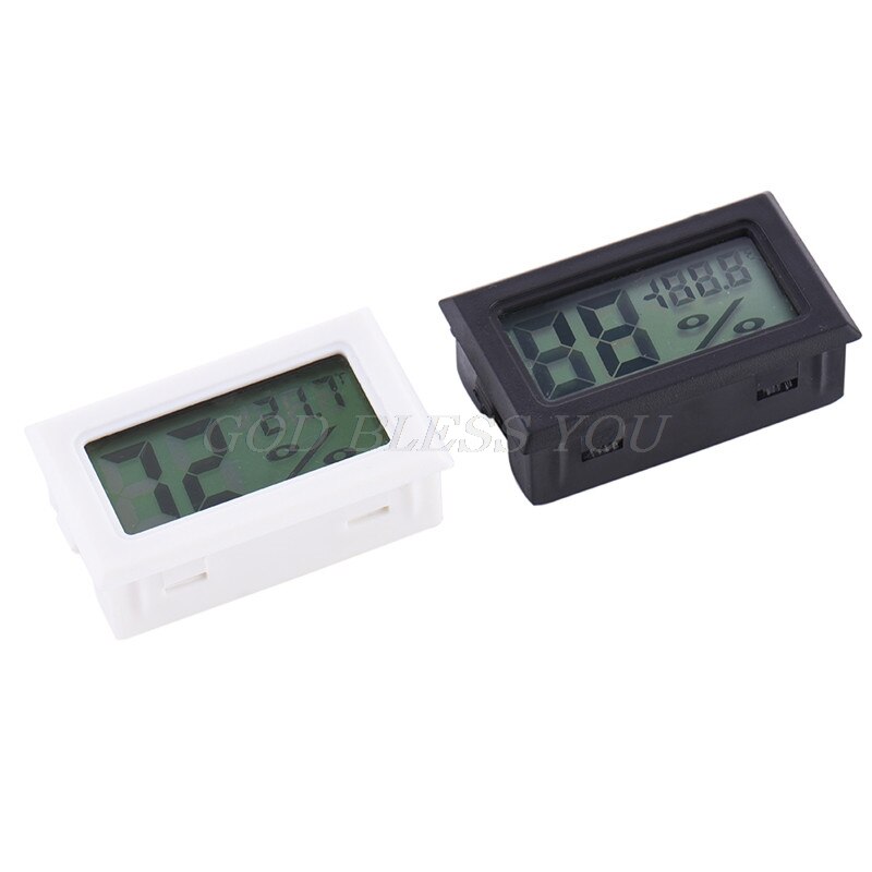 Mini termómetro Digital LCD higrómetro humedad temperatura humedad Sensor medidor temperatura interior sonda