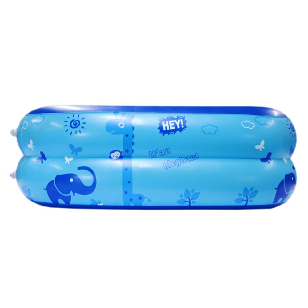 120cm 2 couches dessin animé gonflable enfants nager baignoire jeu d'eau piscine extérieure intérieure Portable piscine gonflable