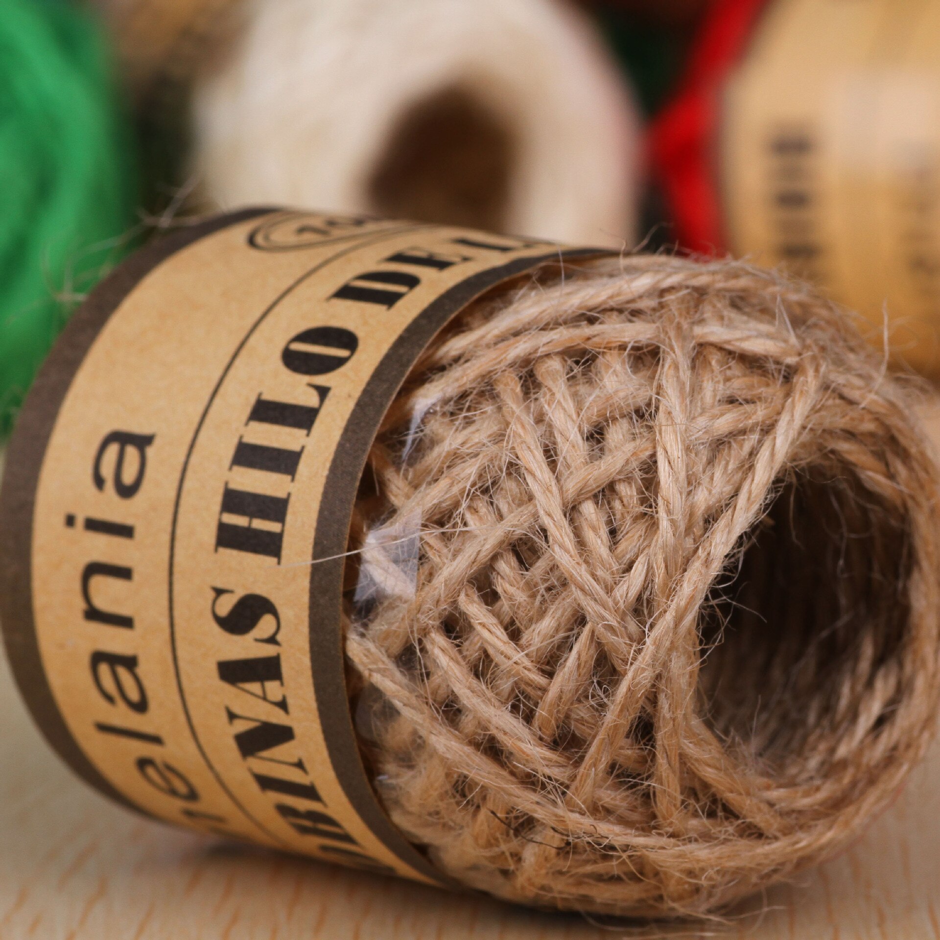10meters Jute Twine, Twine String for Crafting, Wrapping, Gardening, Packing and DIY Projects: Default Title