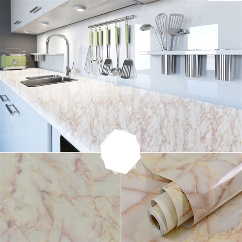 LUXINSHISU Zelfklevende PVC muurschildering 3D behang uitbreiding