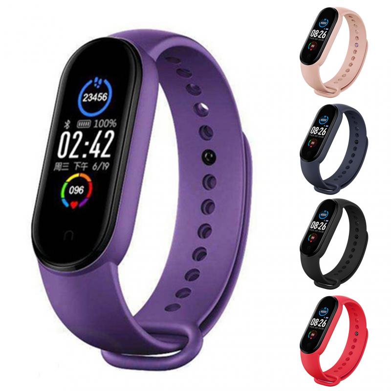 M4/M5 Smart Armbanden Sport Smartband Tracker Stappenteller Hartslag Bloeddrukmeter Bluetooth Fitness Armbanden Mannen Vrouwen