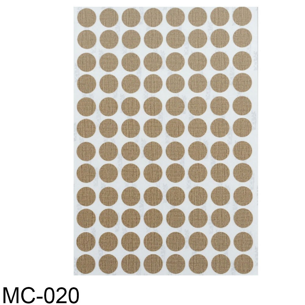 96Pcs/Sheet Pvc 15Mm Zelfklevende Decoratieve Films Meubels Schroef Cover Caps Stickers Hout Ambacht Bureau Kast ornament: MC-020
