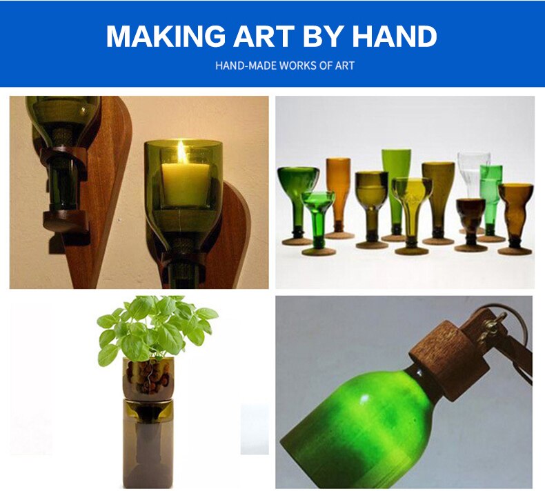 Professionele Bier Flessen Snijden Glazen Fles Diy Cutter Gereedschap Machine Bier Pot Wijn Cup Cut Kit