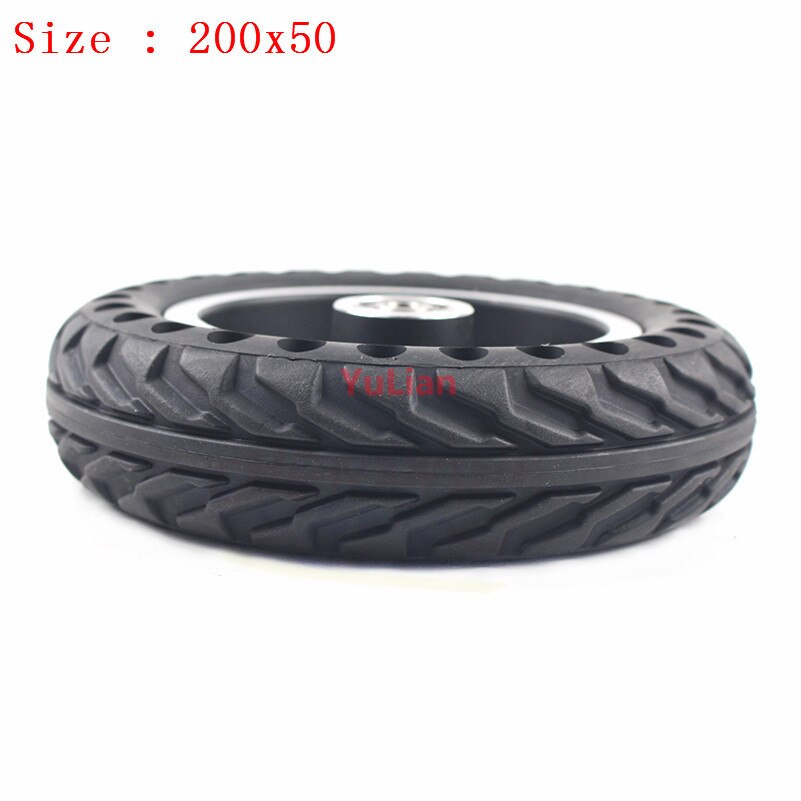 200x50 soild wheel 8inch folding electric scooter... Grandado